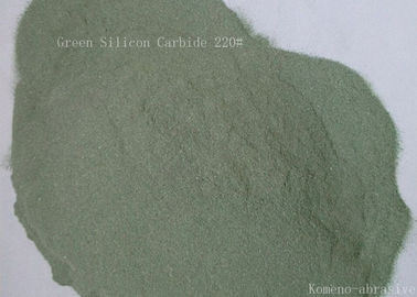 F220 ponen verde arenas micro del carburo de silicio, la preparación superficial de la piedra y otra no metal