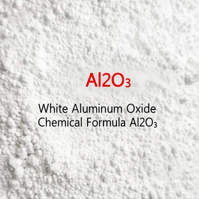 Óxido de aluminio blanco Densidad 3.95 G/cm3 Fórmula química Al2O3 para aplicaciones industriales